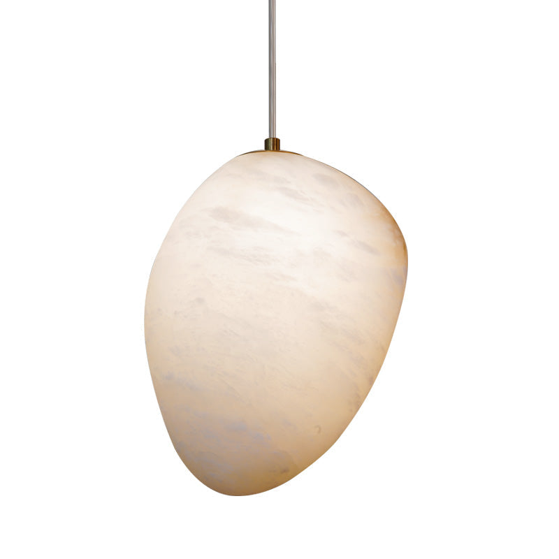 Ralen lampada a sospensione alabastro ottone Eleganza