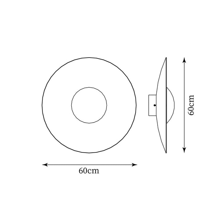 Wall Lamp Eclipse Inspired Halo Glow Modern Minimalist Art Accent - Letslighting