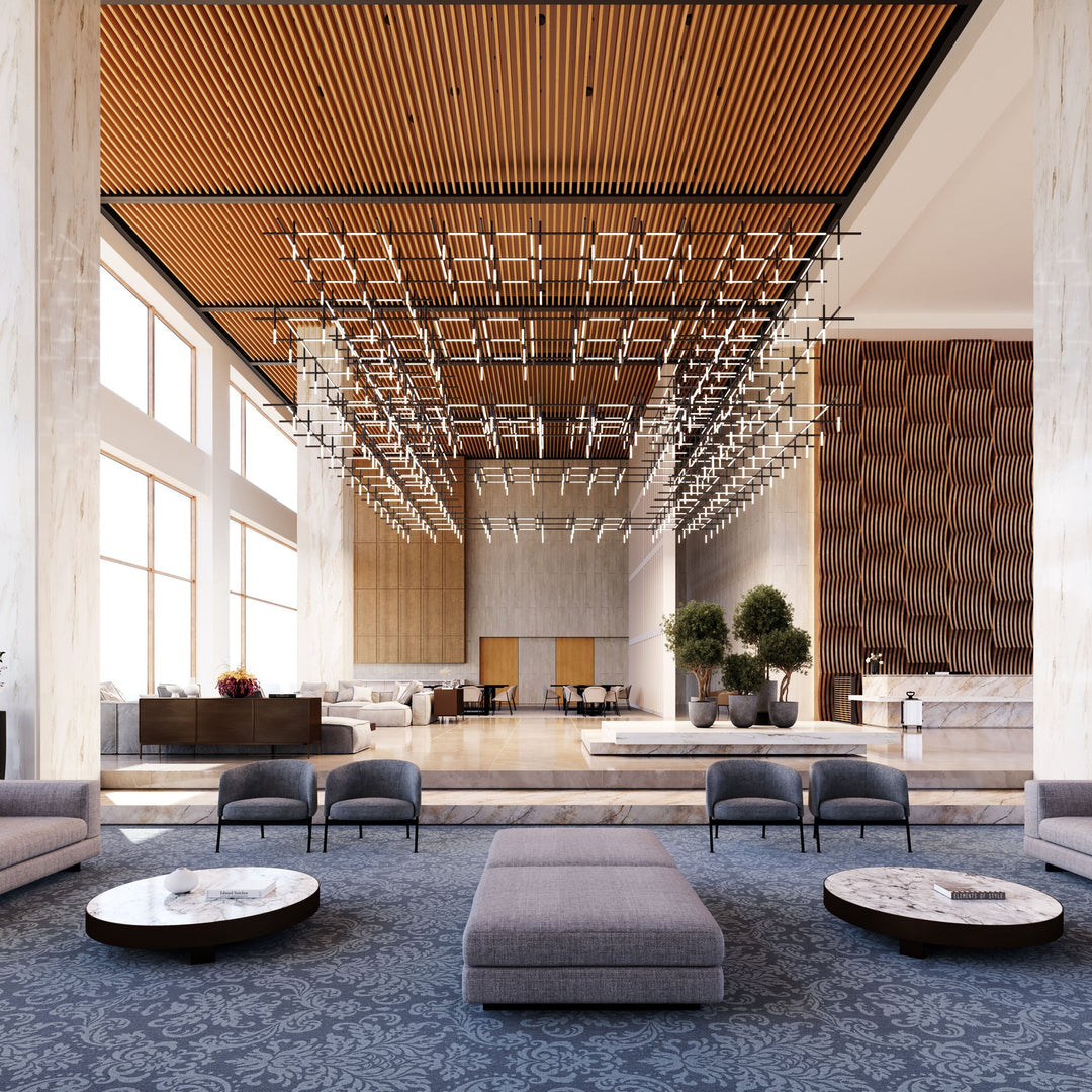 Geometric Linear lampada a sospensione