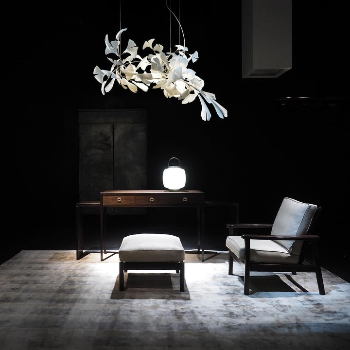 Olivia CeraFall Lampadari organico moderno Art Déco Metallo e Ceramica