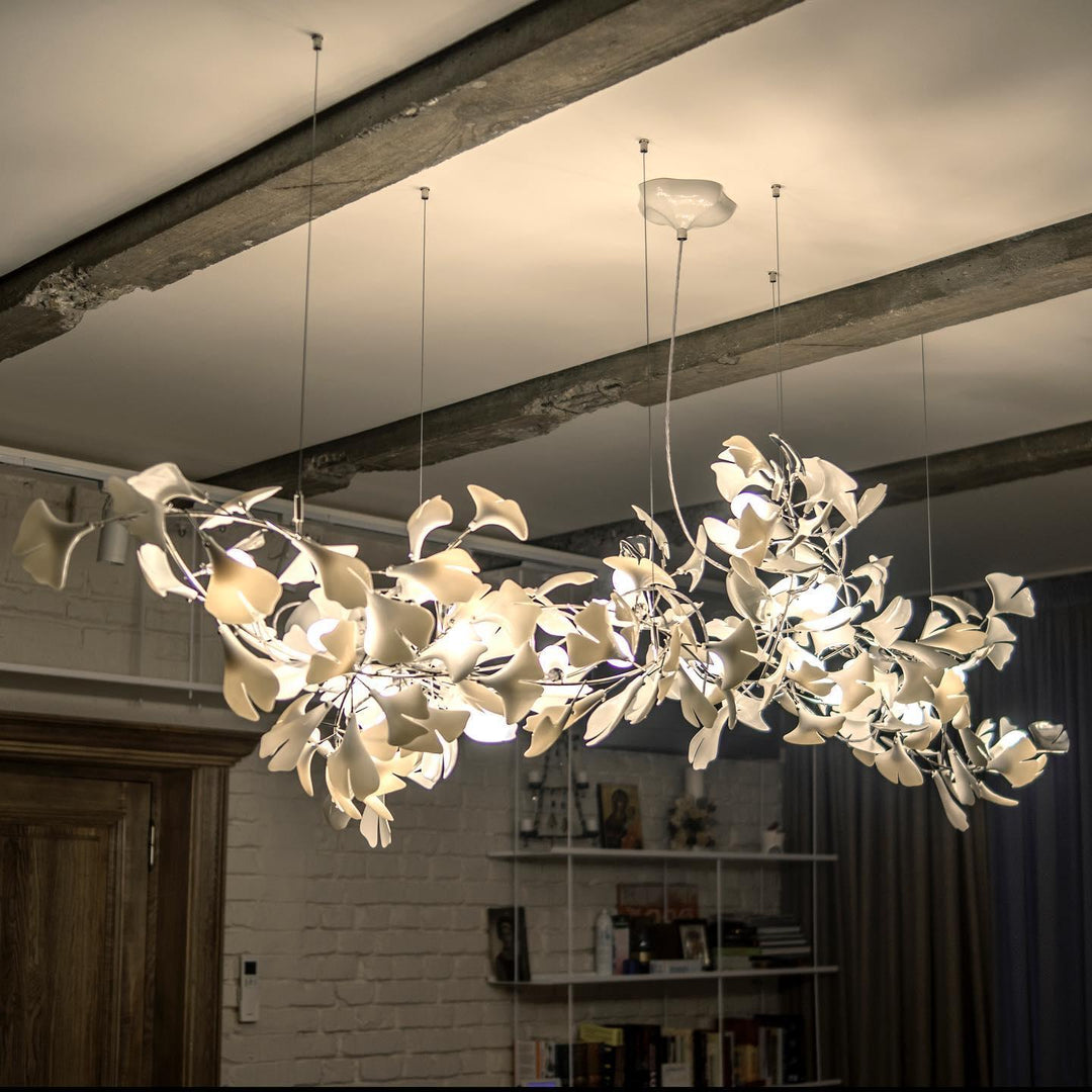 Olivia CeraFall Lampadari organico moderno Art Déco Metallo e Ceramica