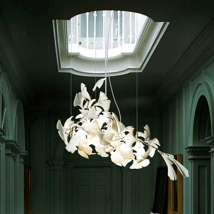 Olivia CeraFall Lampadari organico moderno Art Déco Metallo e Ceramica