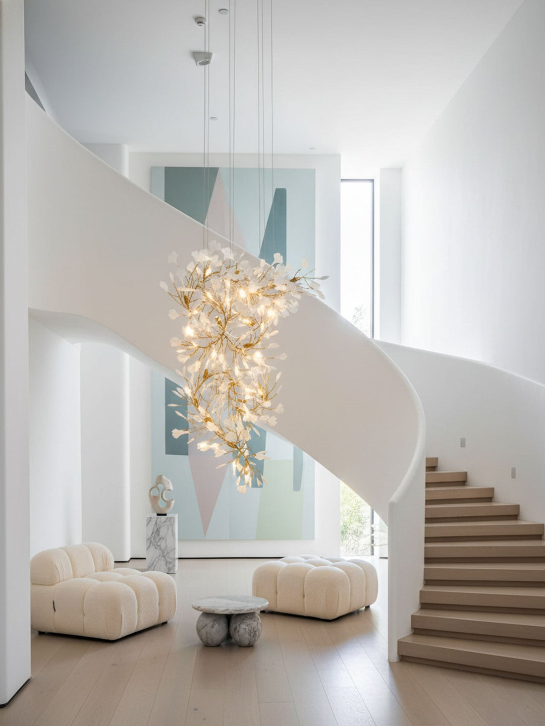 Bough Zephyr Ceramics lampadario