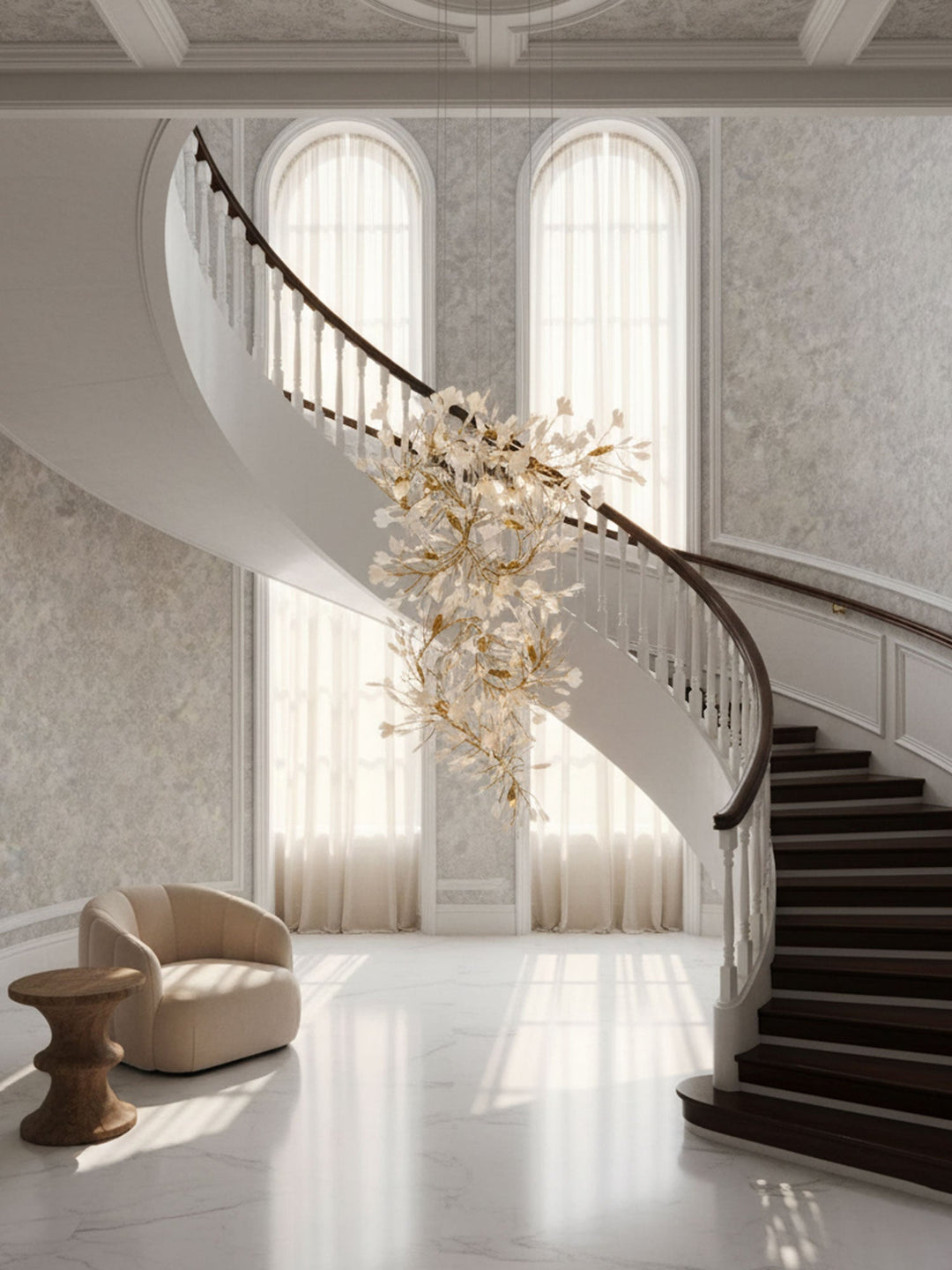Bough Zephyr Ceramics lampadario