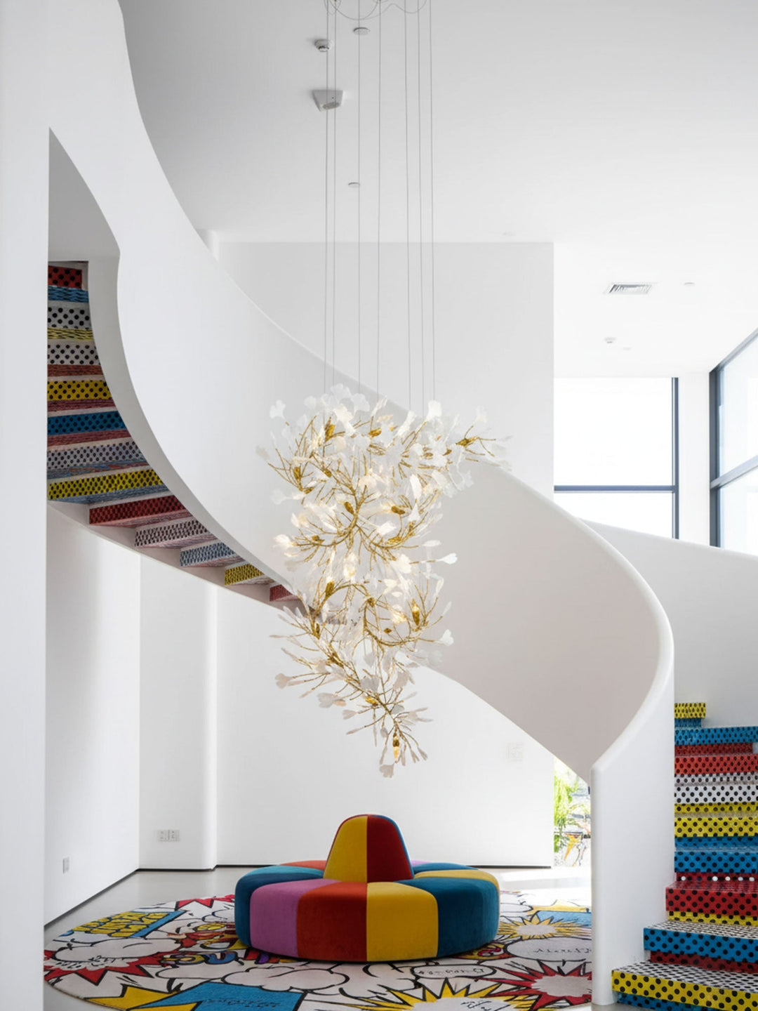 Bough Zephyr Ceramics lampadario