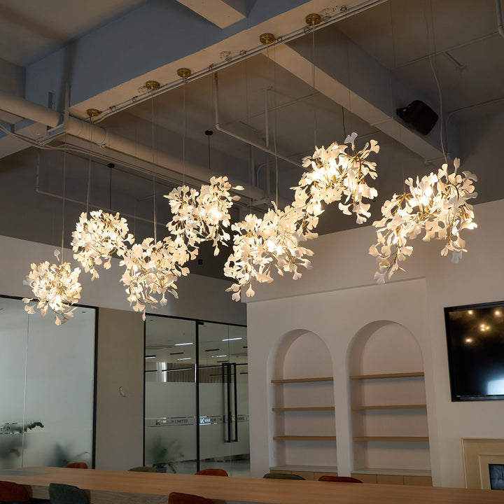 Ginkgo lampadario grappolo