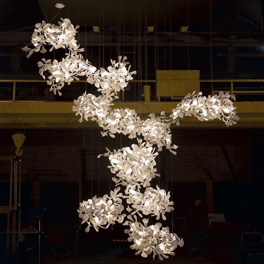 Bough Zephyr Ceramics lampadario