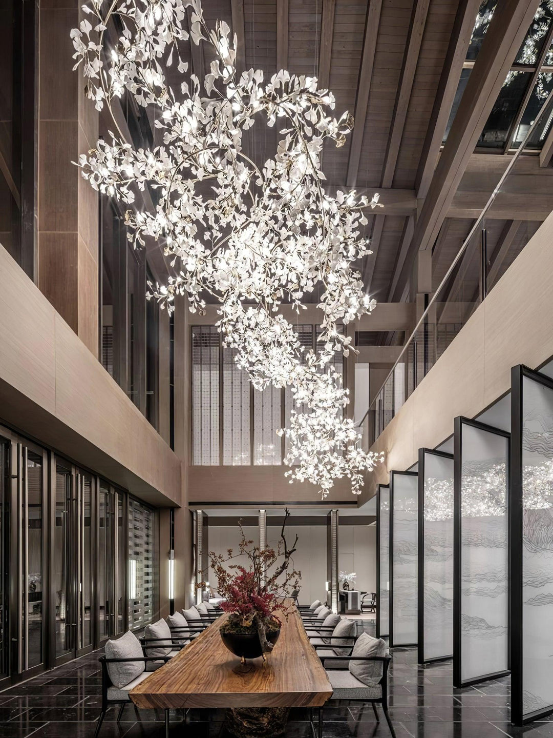 Bough Zephyr Ceramics lampadario