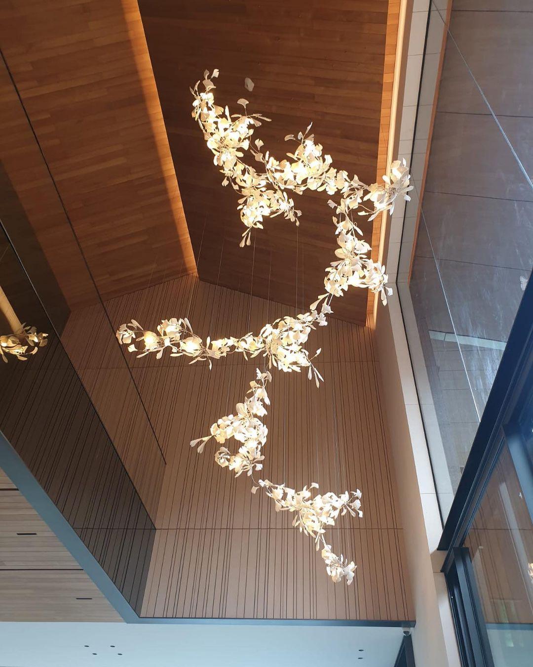 Bough Zephyr Ceramics lampadario