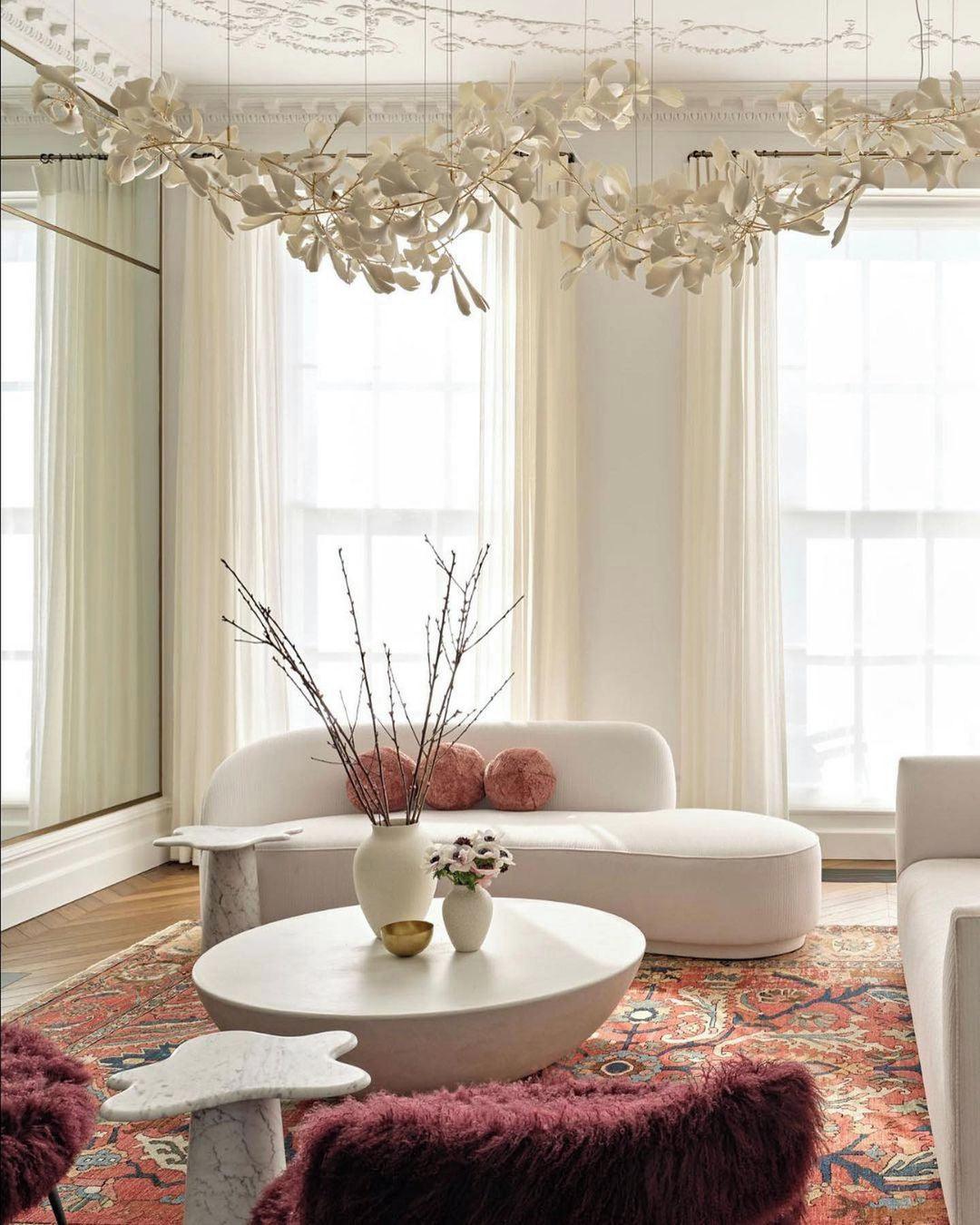 Ginkgo lampadario grappolo