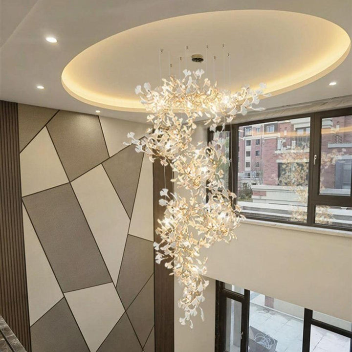 Cerivissa lampadario Gingko in Ceramica Combinato