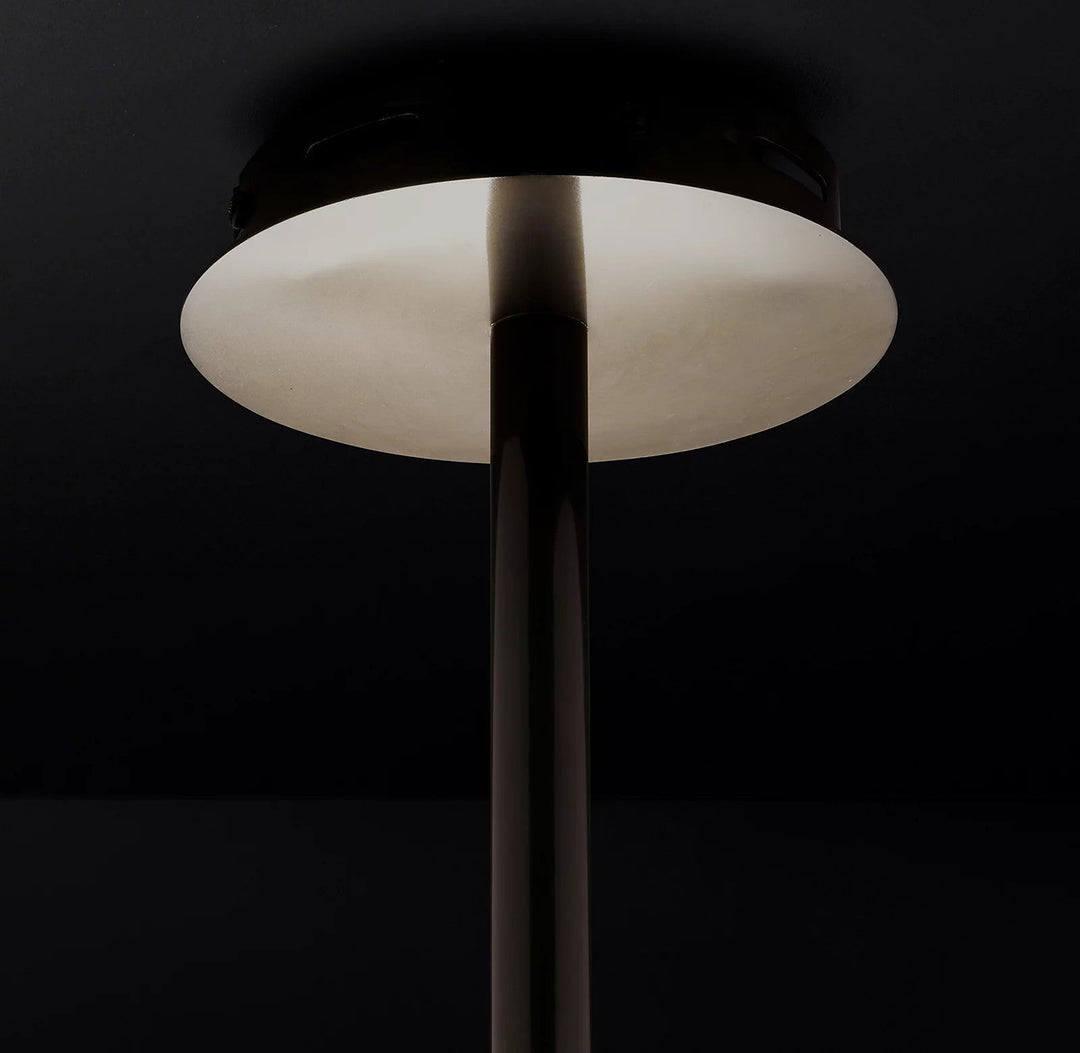 Orbit lampadario contemporaneo in vetro
