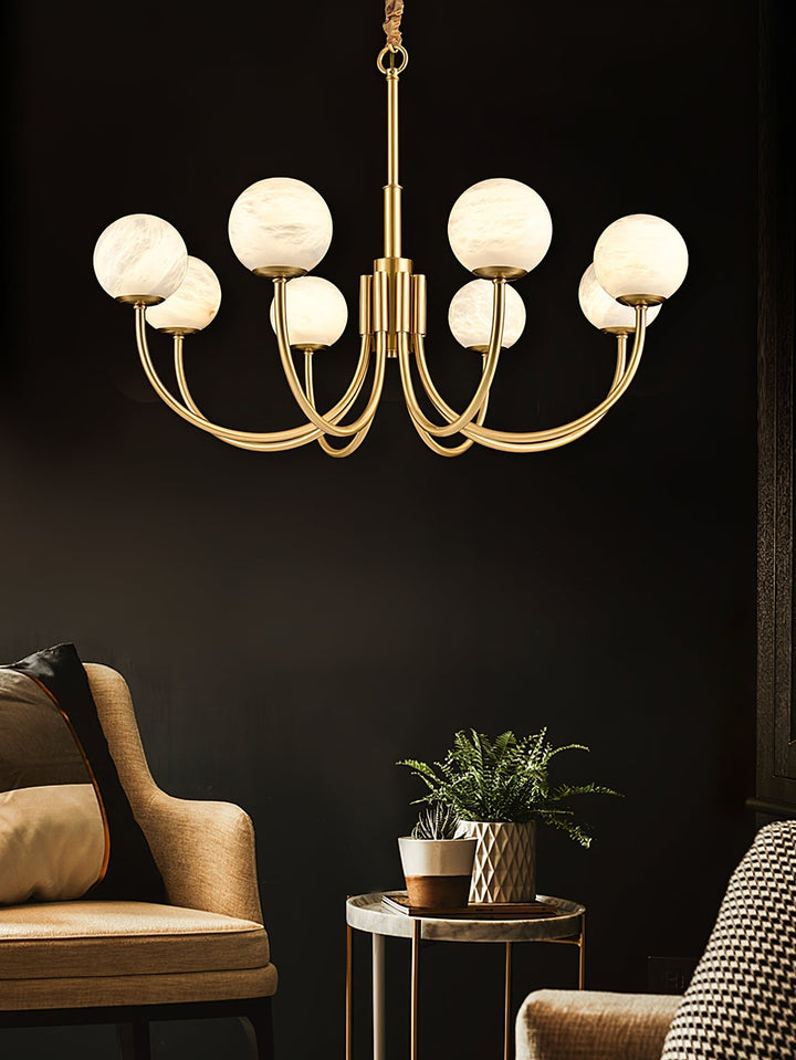 Lampadario alabastro Luxury