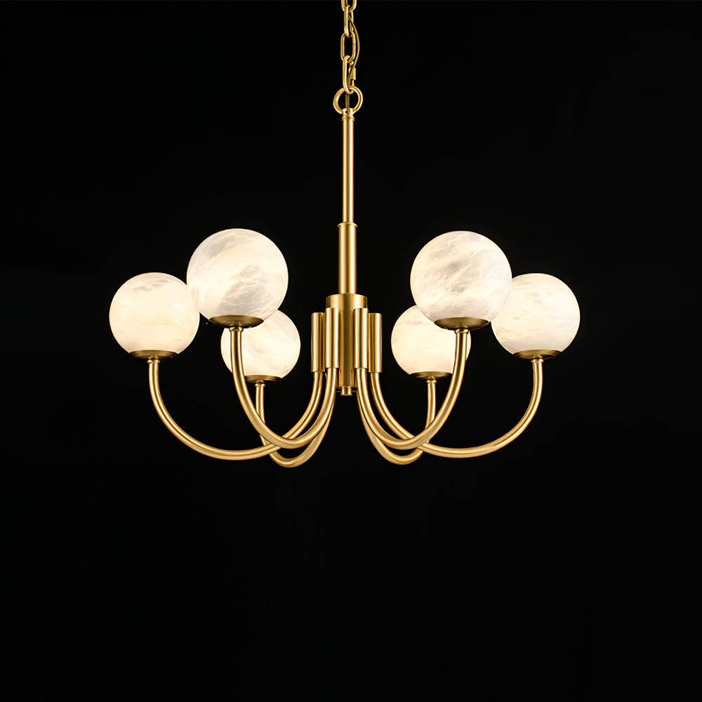 Lampadario alabastro Luxury