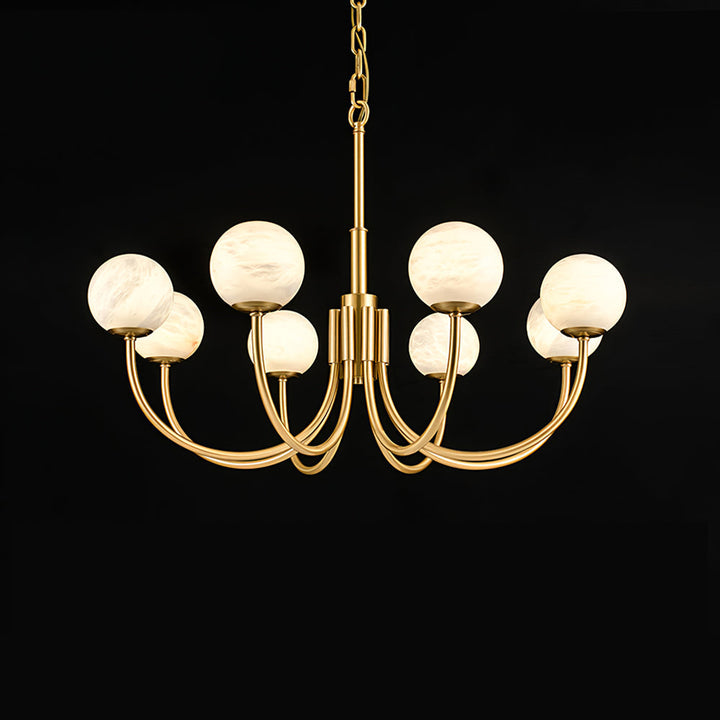 Lampadario alabastro Luxury