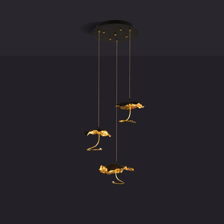 Aureate Cloud ottone grappolo lampadario