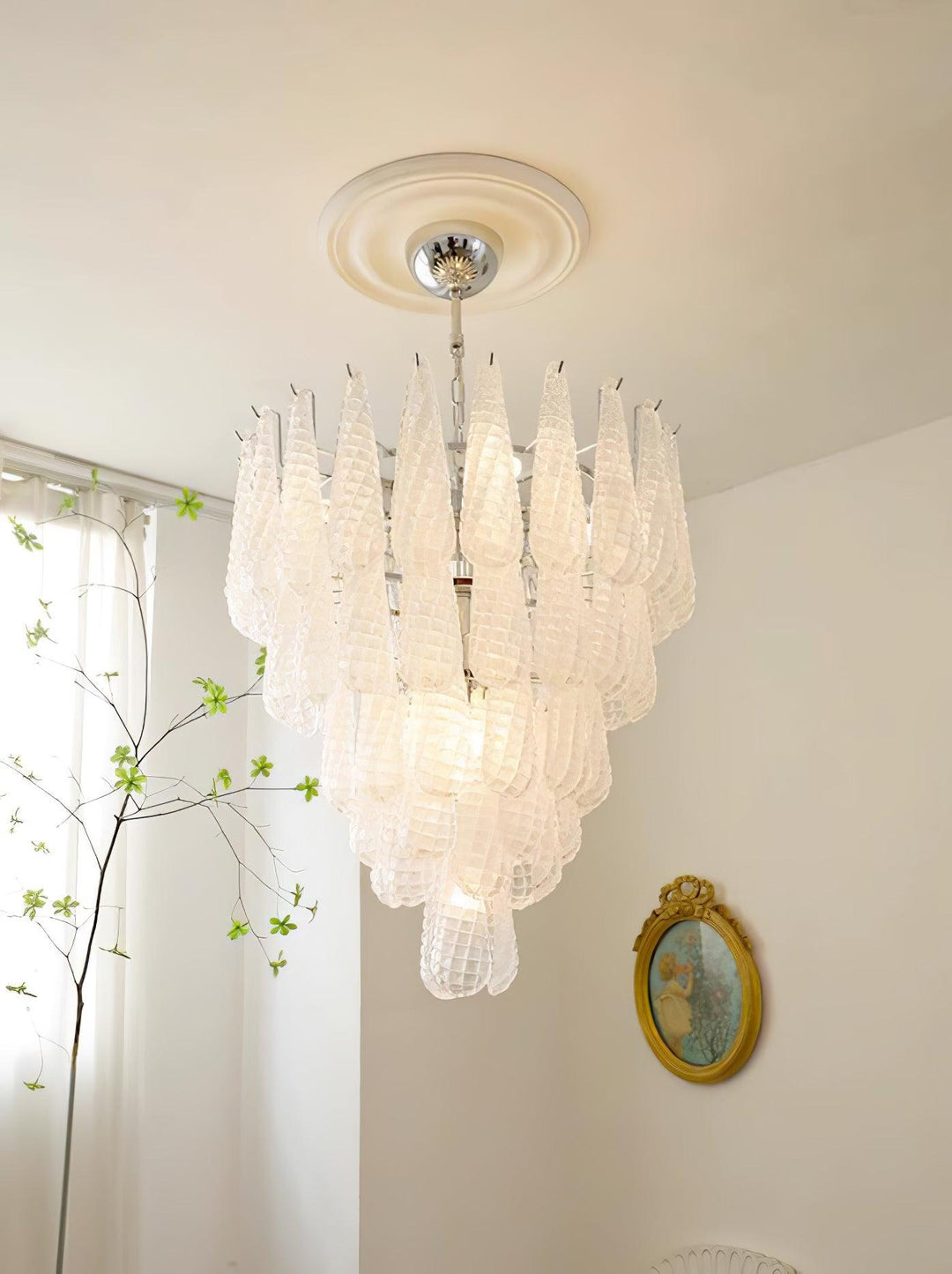 Zemaryra lampadario in vetro