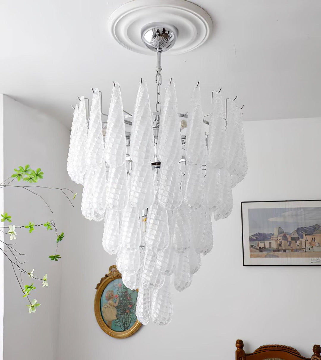 Zemaryra lampadario in vetro