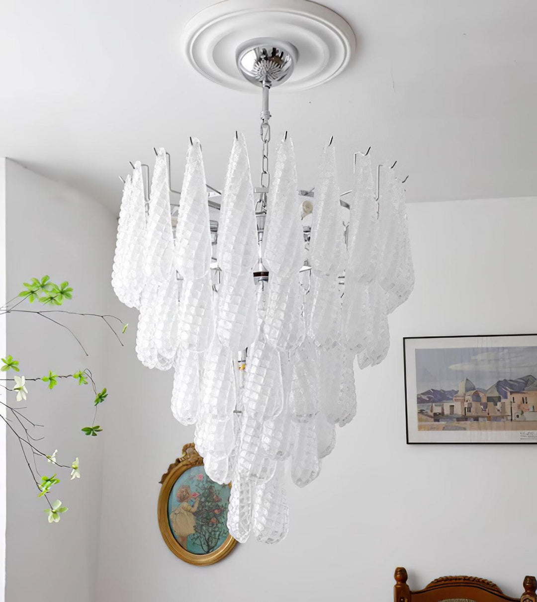 Zemaryra lampadario in vetro