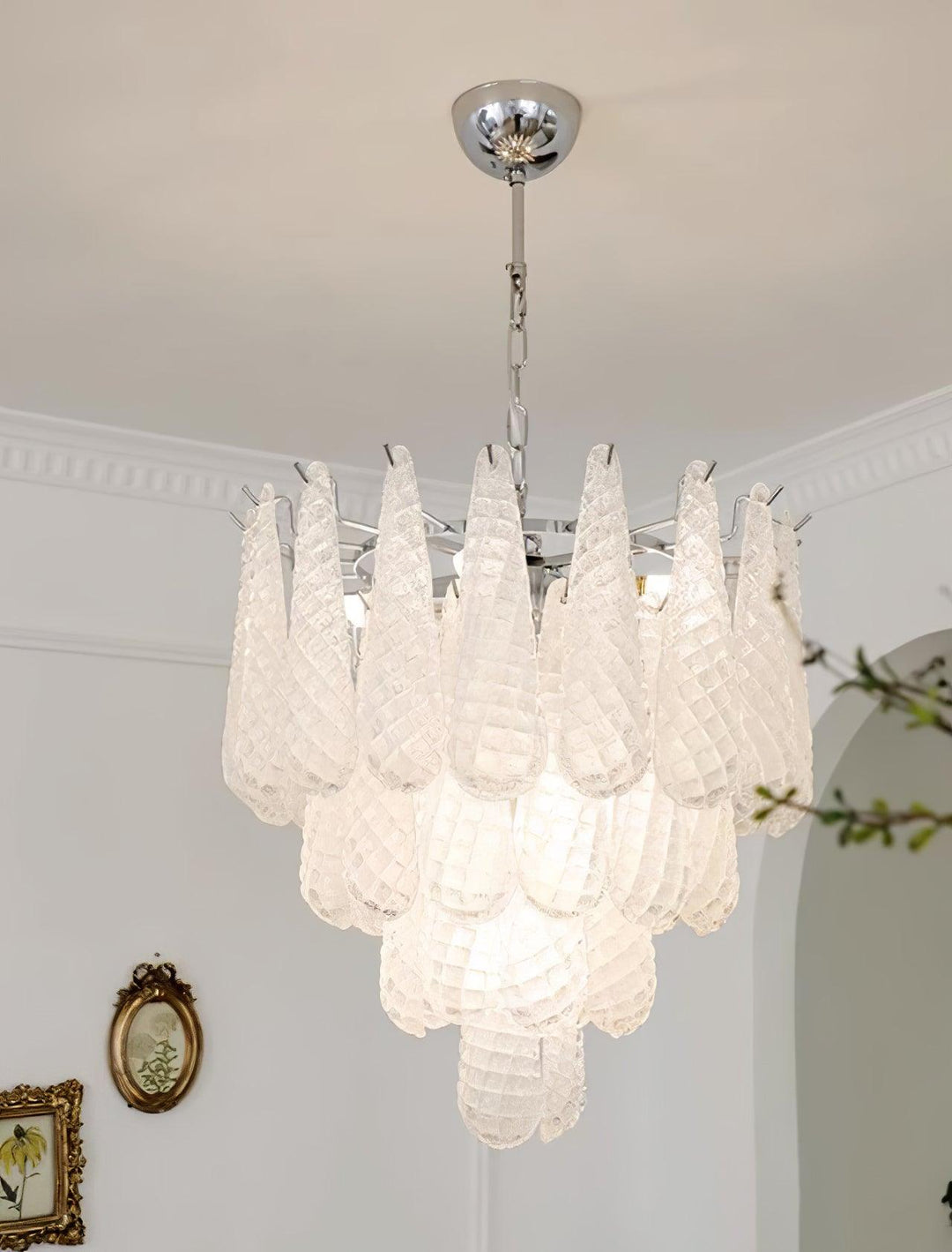 Zemaryra lampadario in vetro