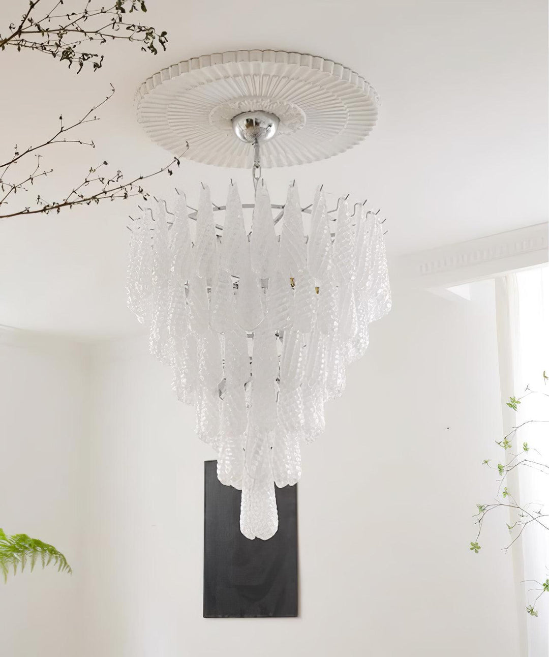 Zemaryra lampadario in vetro