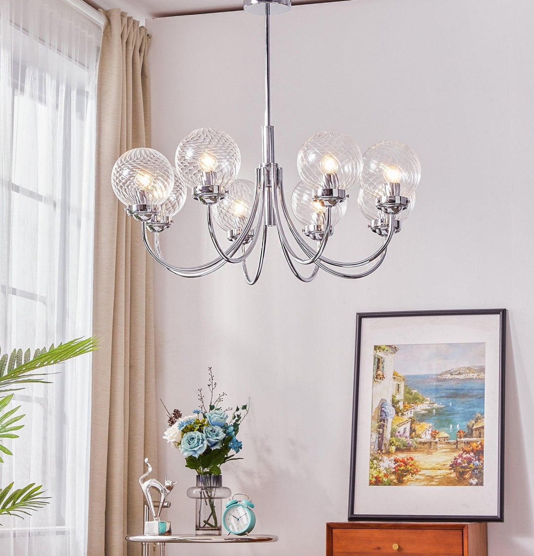 Armiriel Eleganza lampadario in vetro Nordico