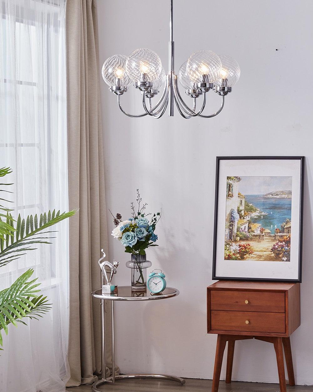 Armiriel Eleganza lampadario in vetro Nordico