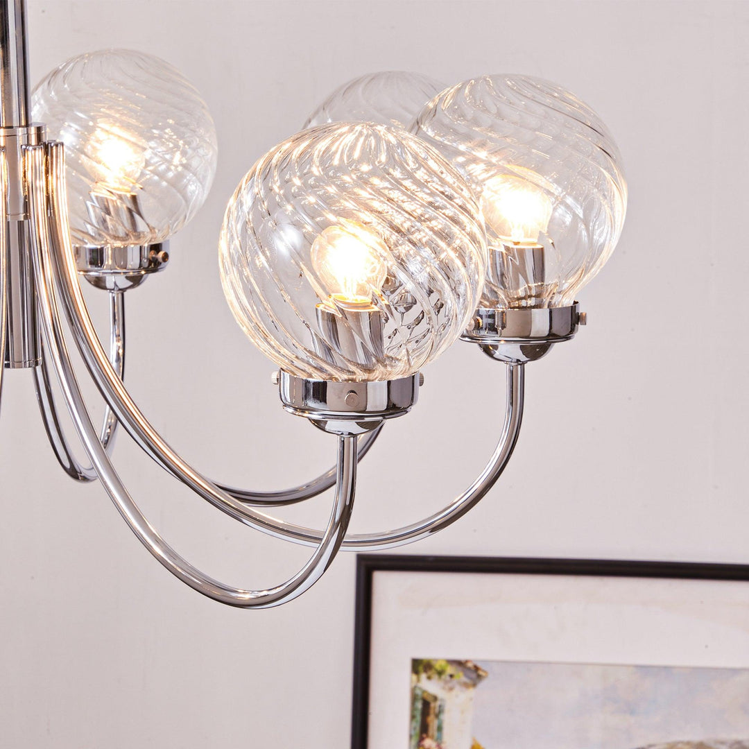 Armiriel Eleganza lampadario in vetro Nordico
