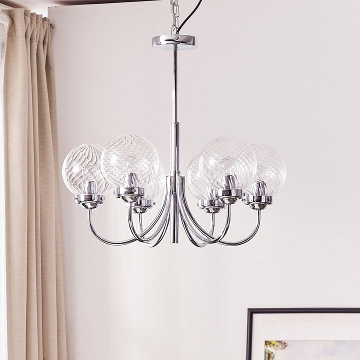 Armiriel Eleganza lampadario in vetro Nordico