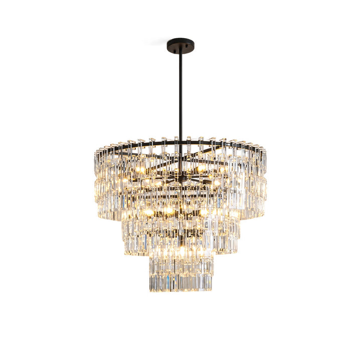 Elyelira lampadario Geometrico in Cristallo