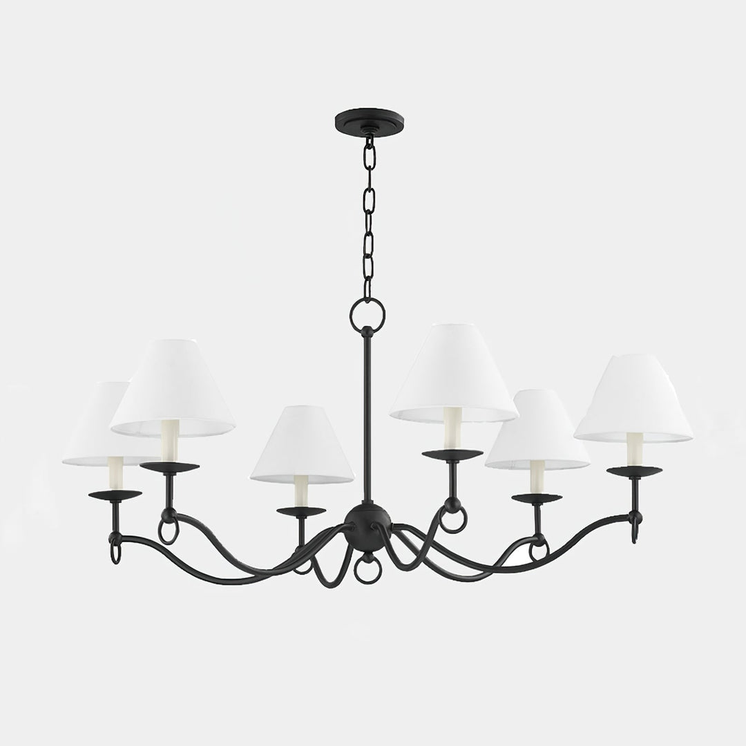Selirira lampadario Bracci Curvi vintage