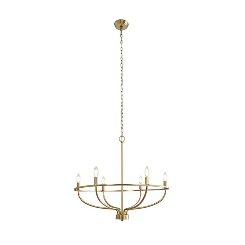 Aurinella lampadario in ottone Oro Candelabra