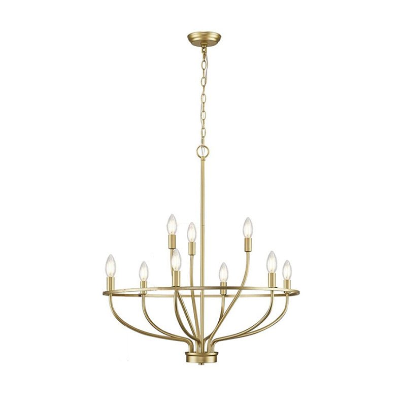 Aurinella lampadario in ottone Oro Candelabra