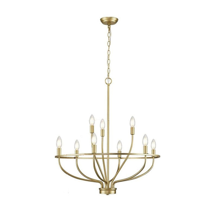 Aurinella lampadario in ottone Oro Candelabra