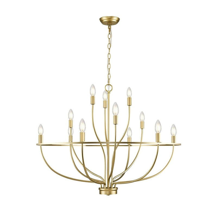 Aurinella lampadario in ottone Oro Candelabra