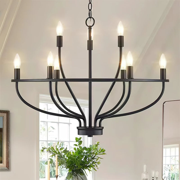 Aurinella lampadario in ottone Oro Candelabra