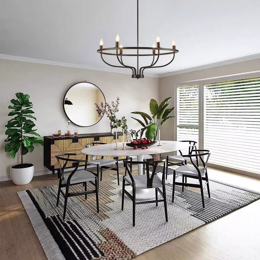 Aurinella lampadario in ottone Oro Candelabra