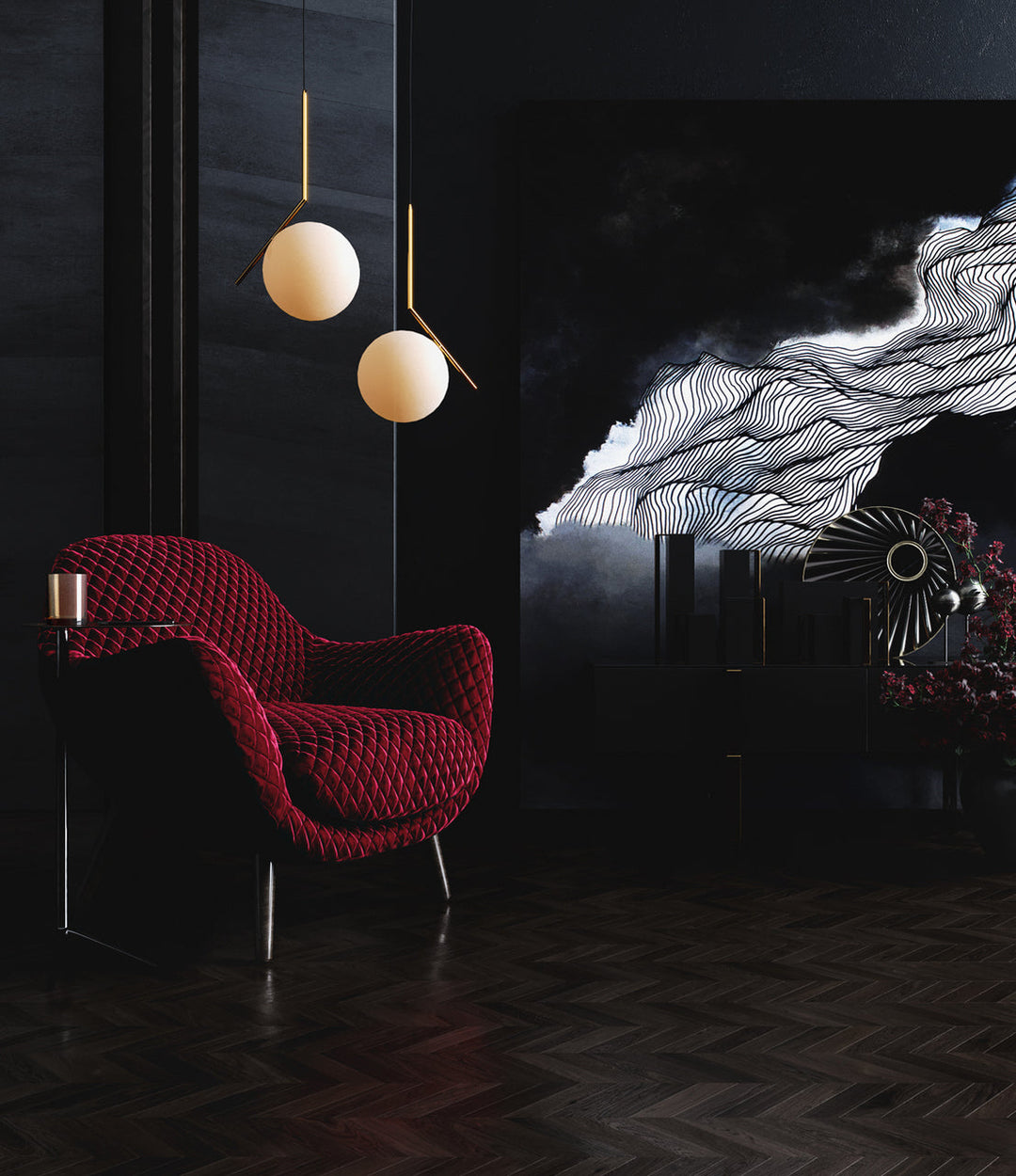 Norinette lampada a sospensione Glow