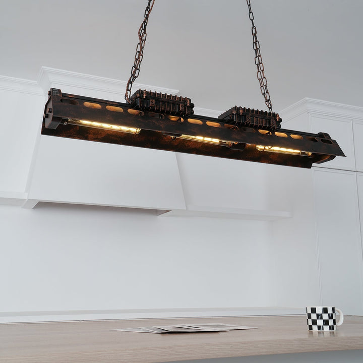 Epoch Lampadario Industriale Steampunk da Interno
