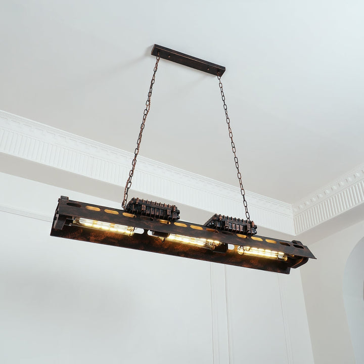Epoch Lampadario Industriale Steampunk da Interno