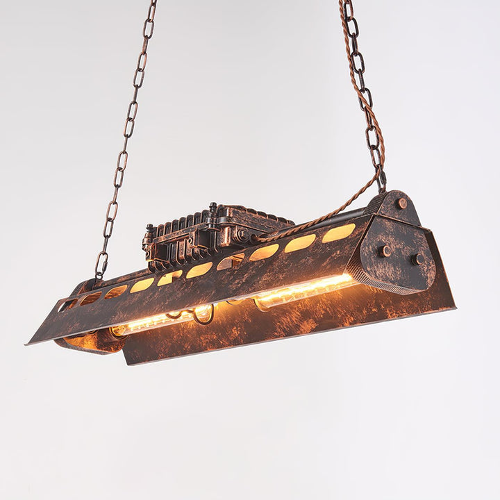 Epoch Lampadario Industriale Steampunk da Interno