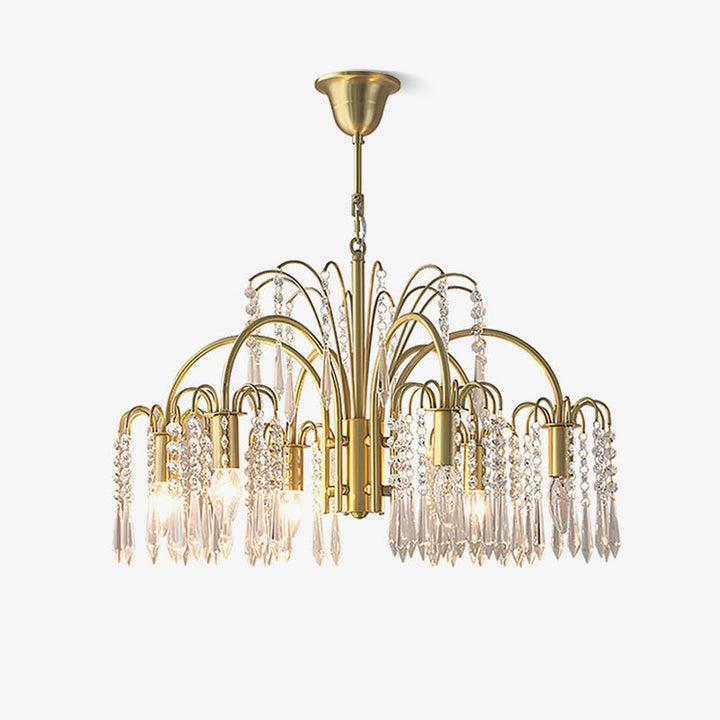 Selorora lampadario Cristallo Isla Dawn Regal Oro