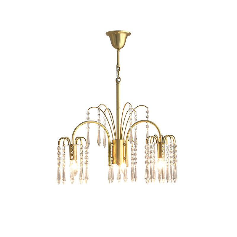 Selorora lampadario Cristallo Isla Dawn Regal Oro