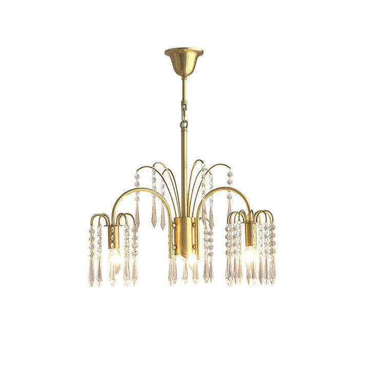 Selorora lampadario Cristallo Isla Dawn Regal Oro