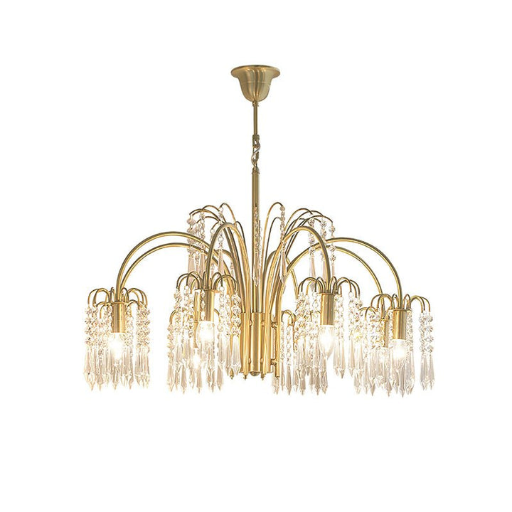 Selorora lampadario Cristallo Isla Dawn Regal Oro