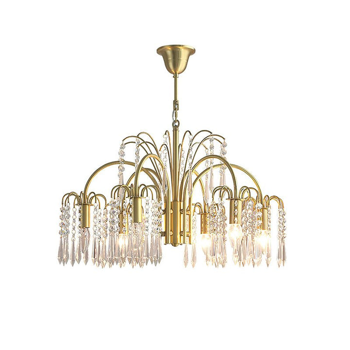 Selorora lampadario Cristallo Isla Dawn Regal Oro