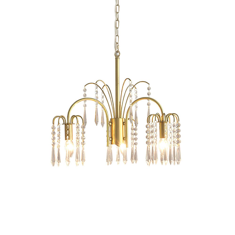 Selorora lampadario Cristallo Isla Dawn Regal Oro