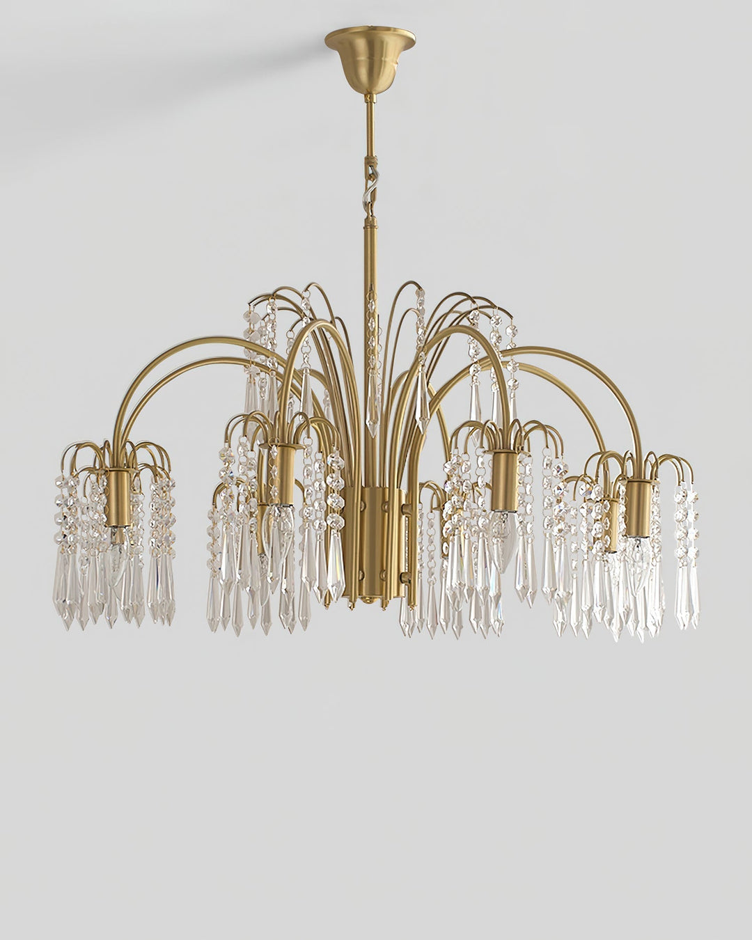 Selorora lampadario Cristallo Isla Dawn Regal Oro
