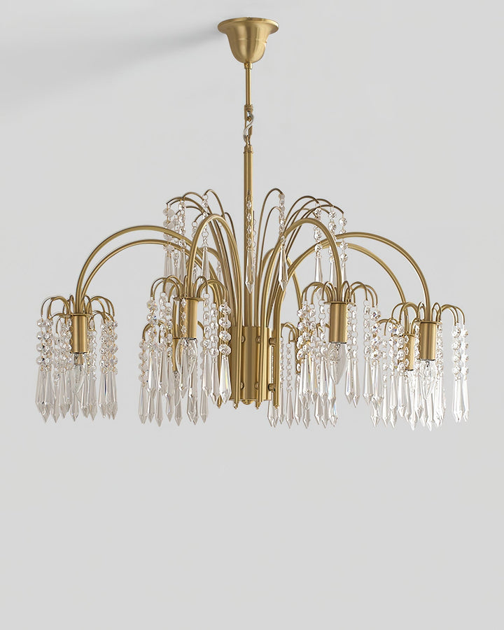 Selorora lampadario Cristallo Isla Dawn Regal Oro