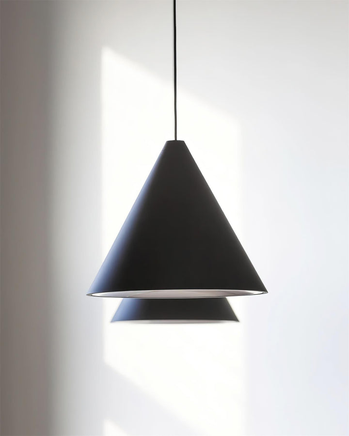 Pendant Light Black Cone Shade Industrial - Letslighting